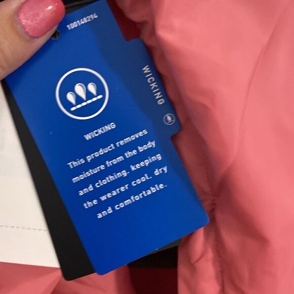 NWT-RLX- Ralph Lauren-Hybrid Performance Fleece Hoodie Desert Rose- Size XL - Picture 14 of 14